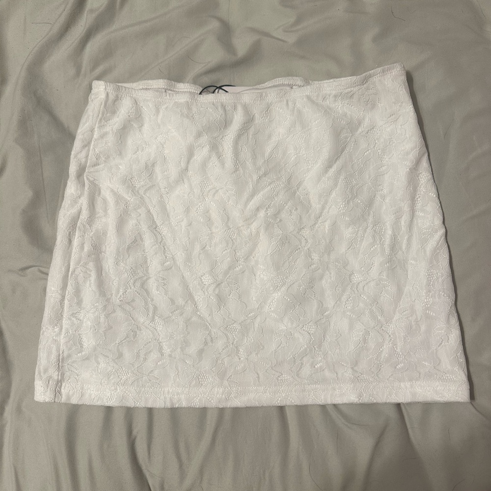 Romani Lace Mini Skirt